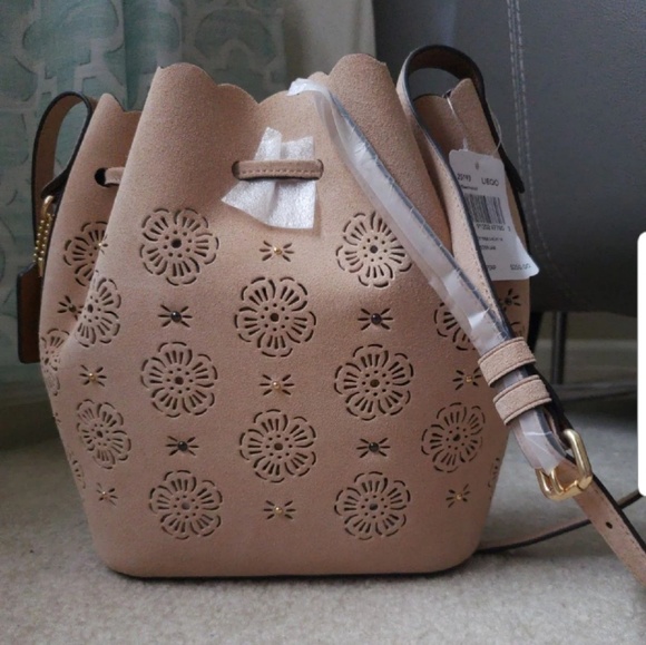 coach mini bucket bag